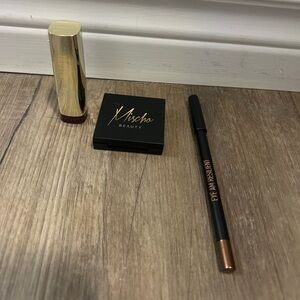 Makeup Set with Gold and Black Accents